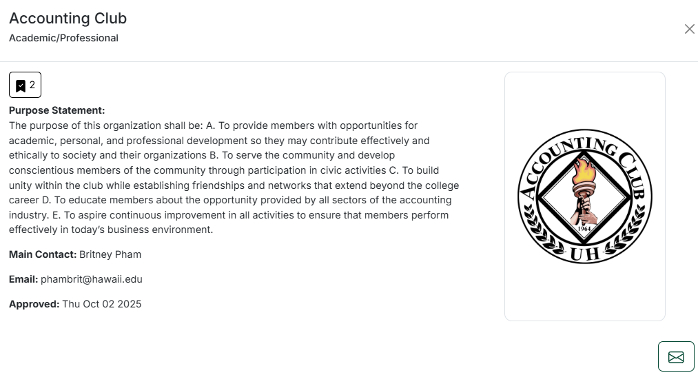 RIBows RIO detail modal