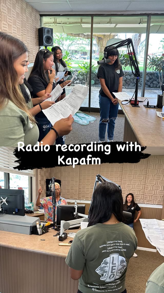 Radio recording at KAPA FM